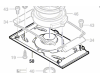 Bosch Ersatzschleifplatte <br>PSS 280 A / PSS 280 AE