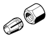 Spannzangen / �berwurfmutter-Set