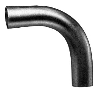 Absaugkrümmer für Winkelschleifer zum Anschluß von Absaugschläuchen