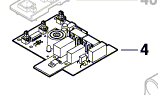 Steuerplatte / elektrische Einheit für Bosch Gartenhäcksler