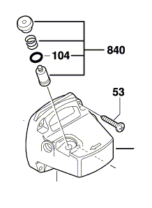 Bosch Druckknopf 1607000A71