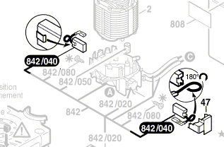 Bosch Kohlebürstensatz 1617014122