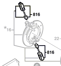Bosch Kohlebüstensatz 2607014013