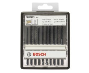 Bosch 10-teiliges Sägeblattset für Holz