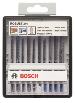 Bosch Sägeblattset für Holz und Metall in Robustline Box