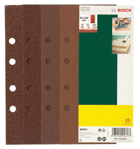 Bosch Schleifpapierset 93 x 230 mm