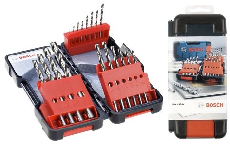 Bosch HSS-G Metallbohrerset 1 - 10 mm