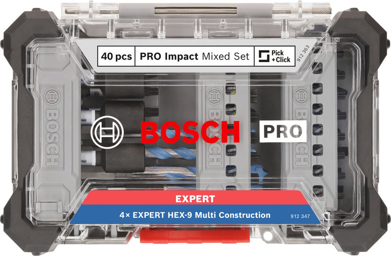 Bosch PRO Impact Schrauberbitset MIXED