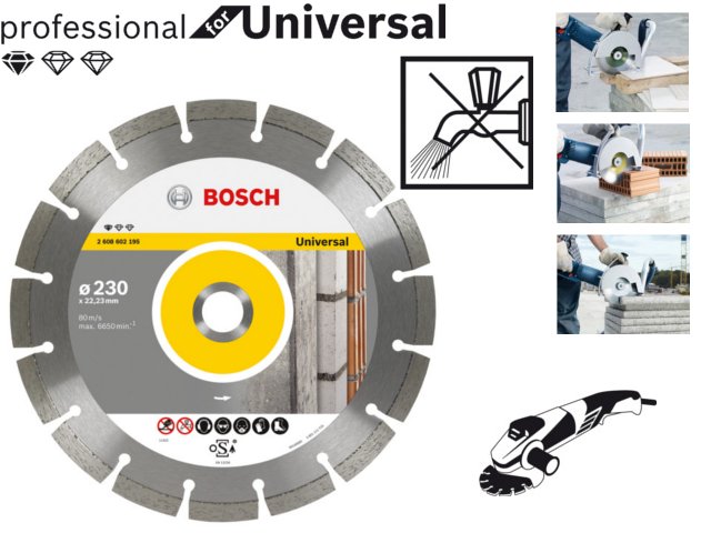 Diamanttrennscheibe Standard for Universal 180 mm