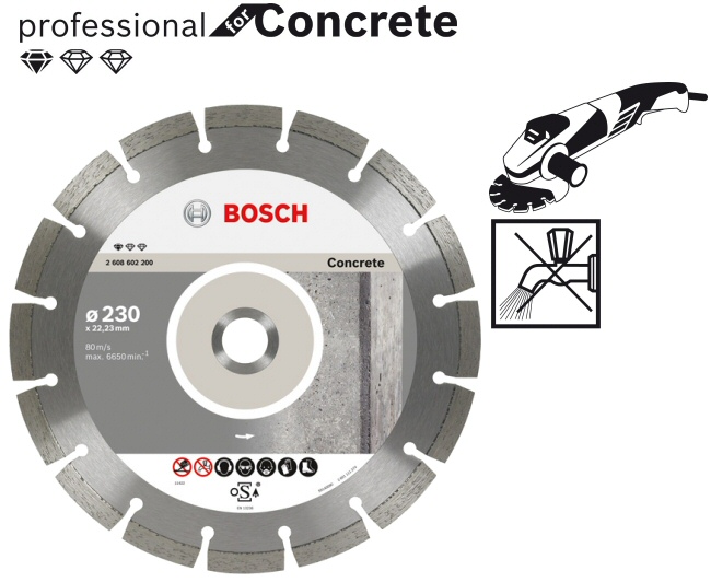 Bosch Diamanttrennscheiben Standard for Concret