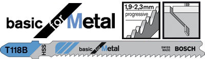 Bosch Stichsägeblatt T 118 B