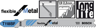 Bosch Stichsägeblatt T 118 BF