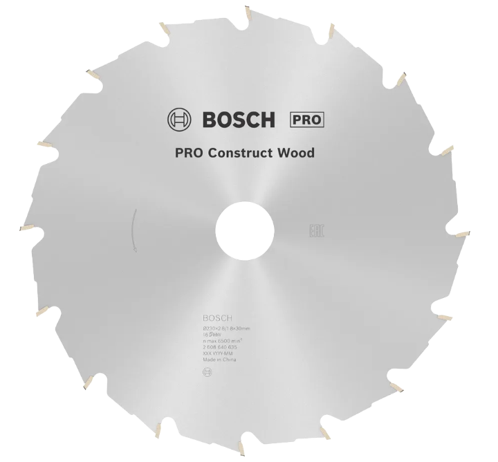 Bosch PRO Construct Wood Kreissägeblatt