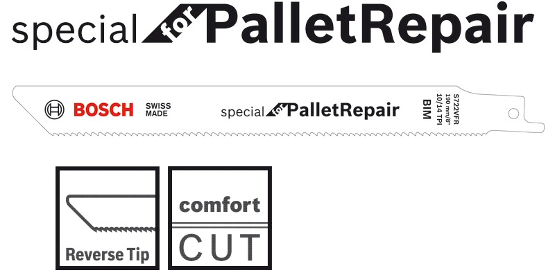 Bosch Säbelsägeblätter S 722 VFR PalletRepair
