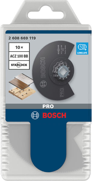 Bosch Starlock Segmentsägeblatt ACZ 100 BB