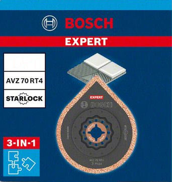 Bosch Expert Starlock 3max Carbide-Riff AVZ 70 RT 4