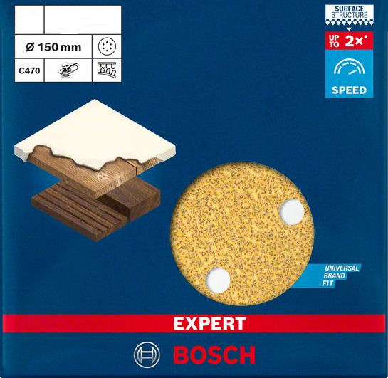 Bosch Expert Schleifblätter C470 Ø 150 mm