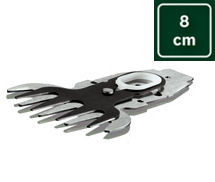 Bosch Ersatzscherblatt \"Gras\" 8 cm für AGS 7,2 LI / 10,8 LI und ASB 10,8 LI