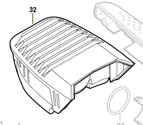 Ersatz Staubbehälter 2609004044