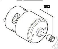 Bosch Elektromotor Nr. 2609004486