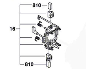 Bosch Kohlebürstensatz 2609005200