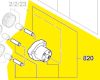 Bosch Welle Nr. 2 609 006 274 für AXT 23 TC / 25 TC