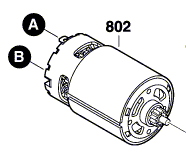 Bosch Ersatzmotor Nr. 2 609 199 258