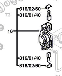 Bosch Kohlebürstenhalterung 2605807060