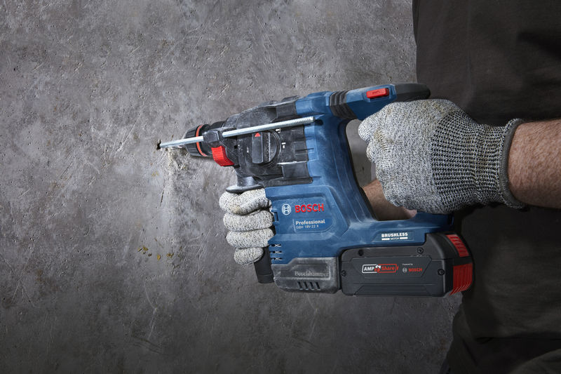 Bosch Akku Bohrhammer GBH 18V-22 X mit ONECHUCK / SOLO