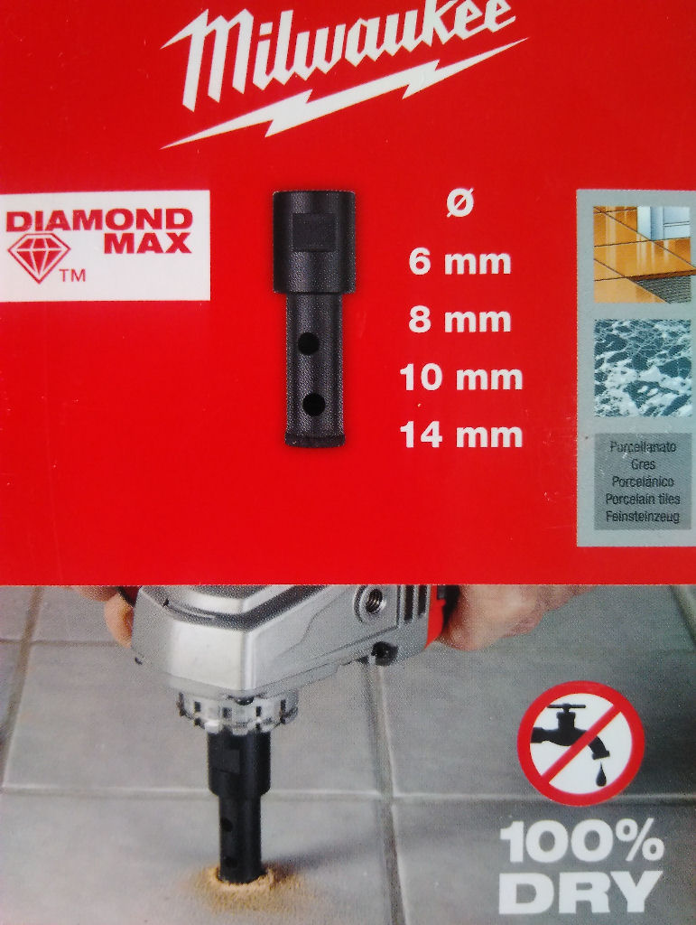 Milwaukee Diamantbohrersatz M14