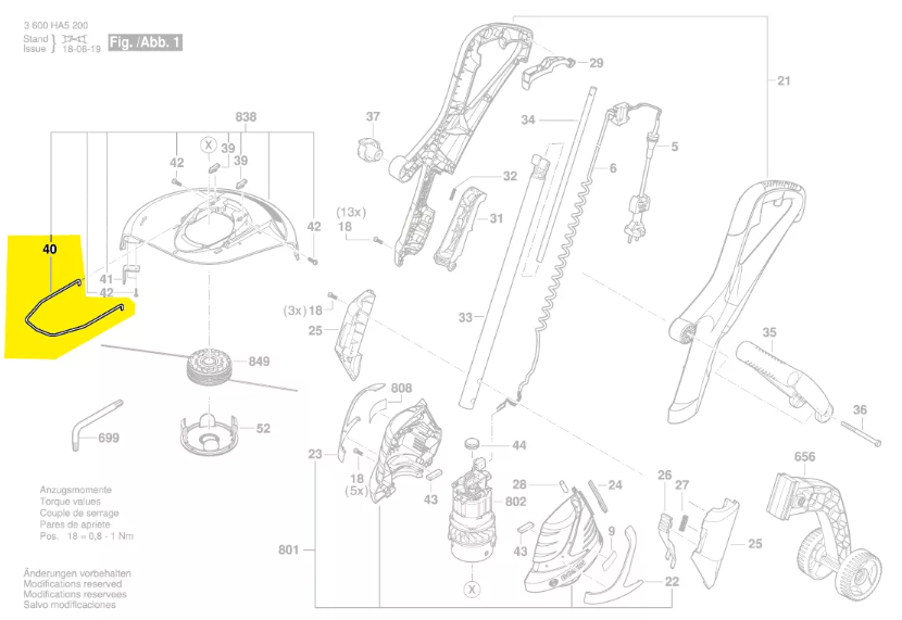 Bosch Anstoßschutz 2609006039