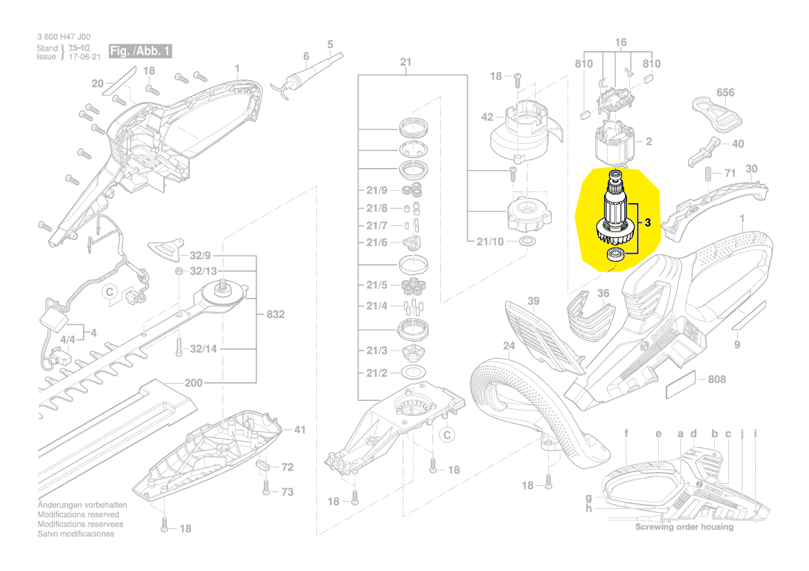 Bosch Anker Nr. 2 609 005 074
