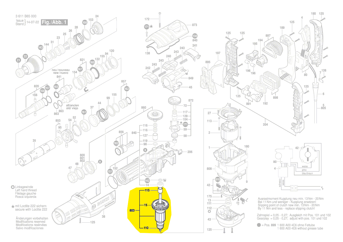 Bosch Anker 1614010267