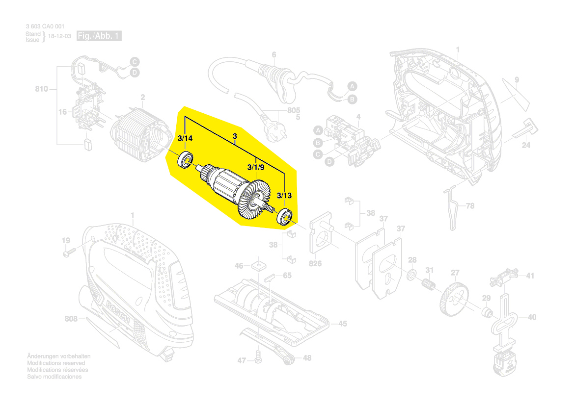 Bosch Ersatzanker 2609003266