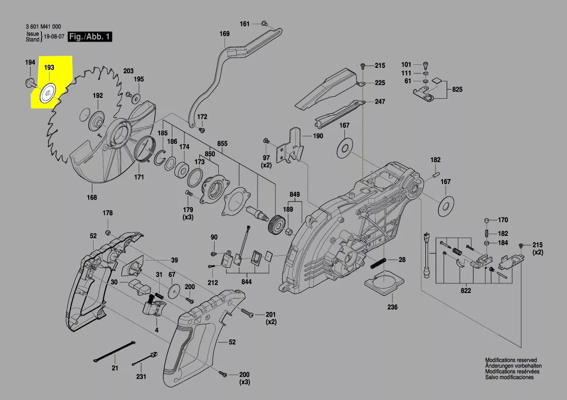 Bosch Aufspannflansch 1609B06289