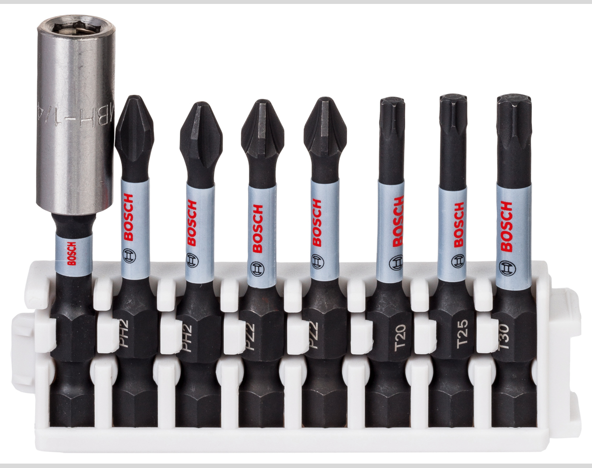 Bosch Bitset Impact Control 50 mm - Ph - Pz - Torx