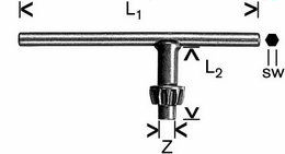 Bohrfutter Schlüssel Presse Treiber Zubehör Adapter Austausch Drehmaschine