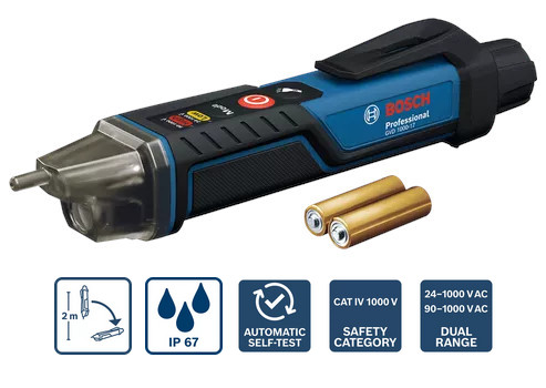 Bosch Spannungsprüfer GVD 1000-17