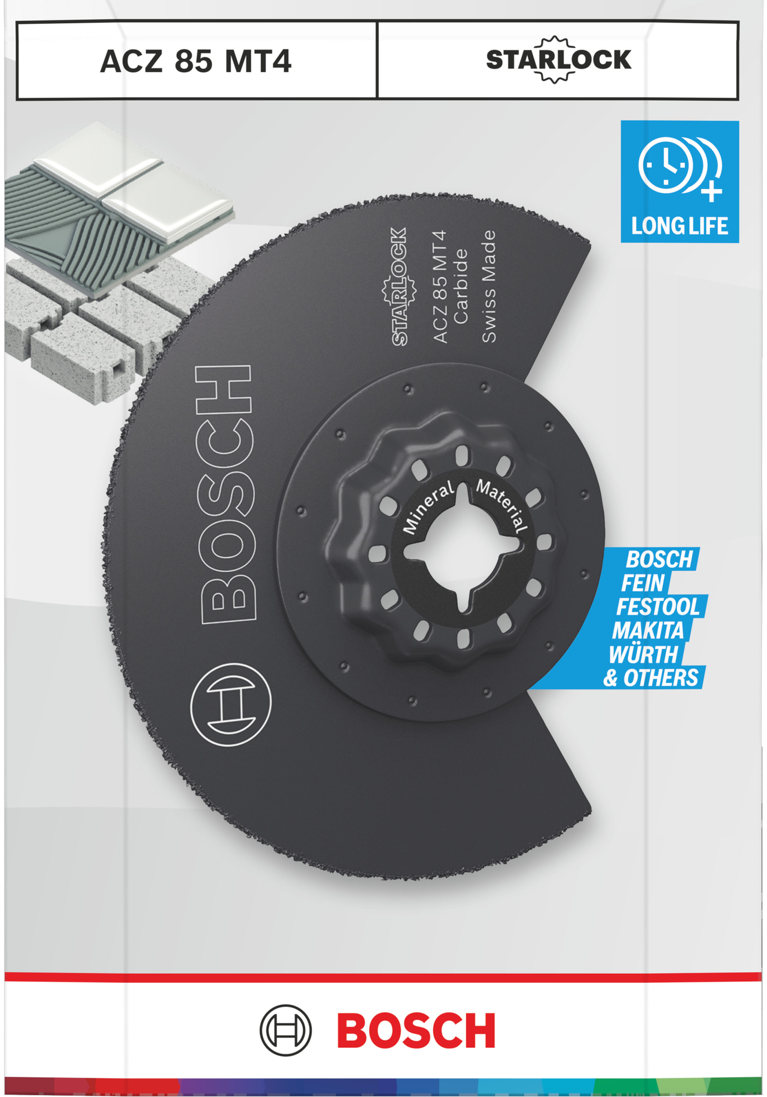 Bosch Starlock Segmentsägeblatt ACZ 85 MT4