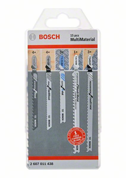 Bosch Stichsägeblattset MULTIMATERIAL