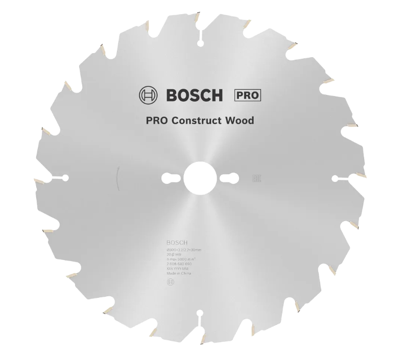 Bosch PRO Tischkreissägeblatt Construct Wood 300 x 30mm