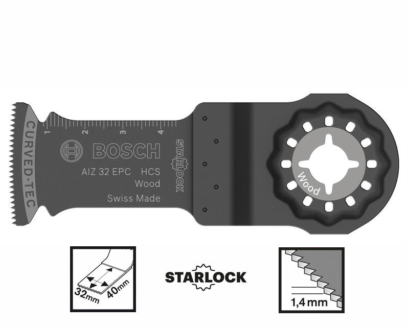 Bosch Starlock HCS Tauchsägeblatt AIZ 32 EPC