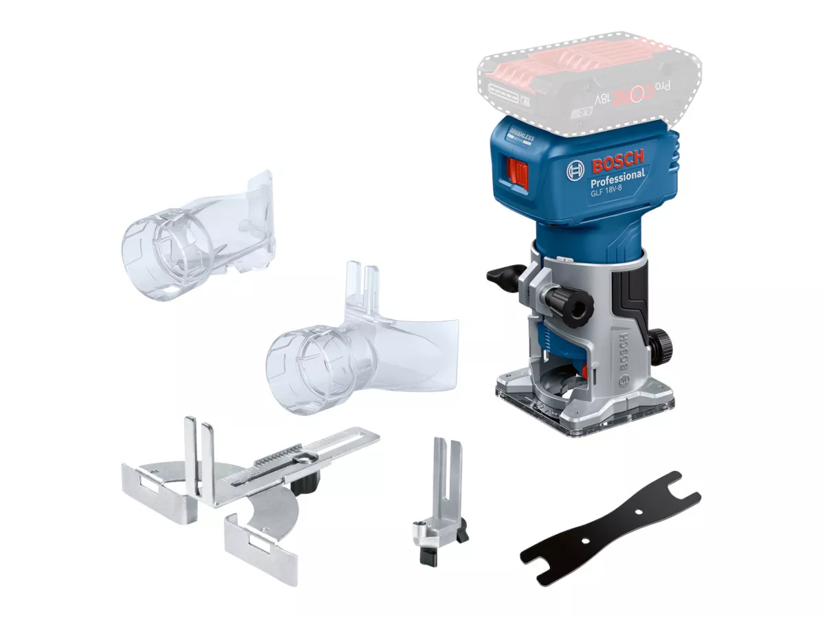 Bosch Akku Laminatfräse GLF 18V-8 Professional