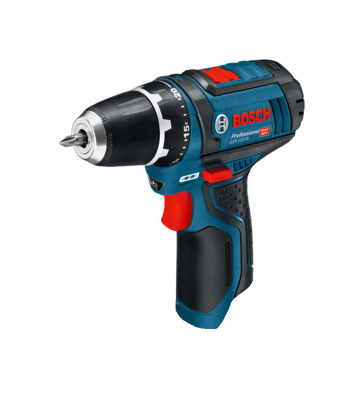 Bosch Akku Bohrschrauber GSR 12V-15 Professional / Solo