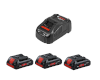 Bosch Basisset GAL 1880 CV - 3x 4Ah PROcore
