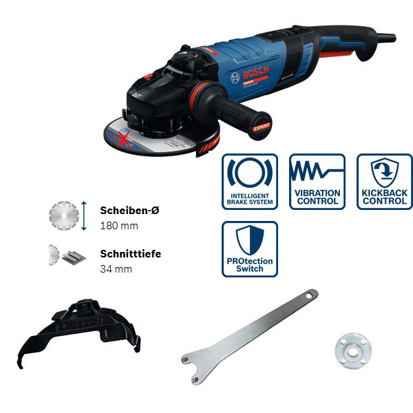 Bosch Winkelschleifer EXPERT EXWS30-180B