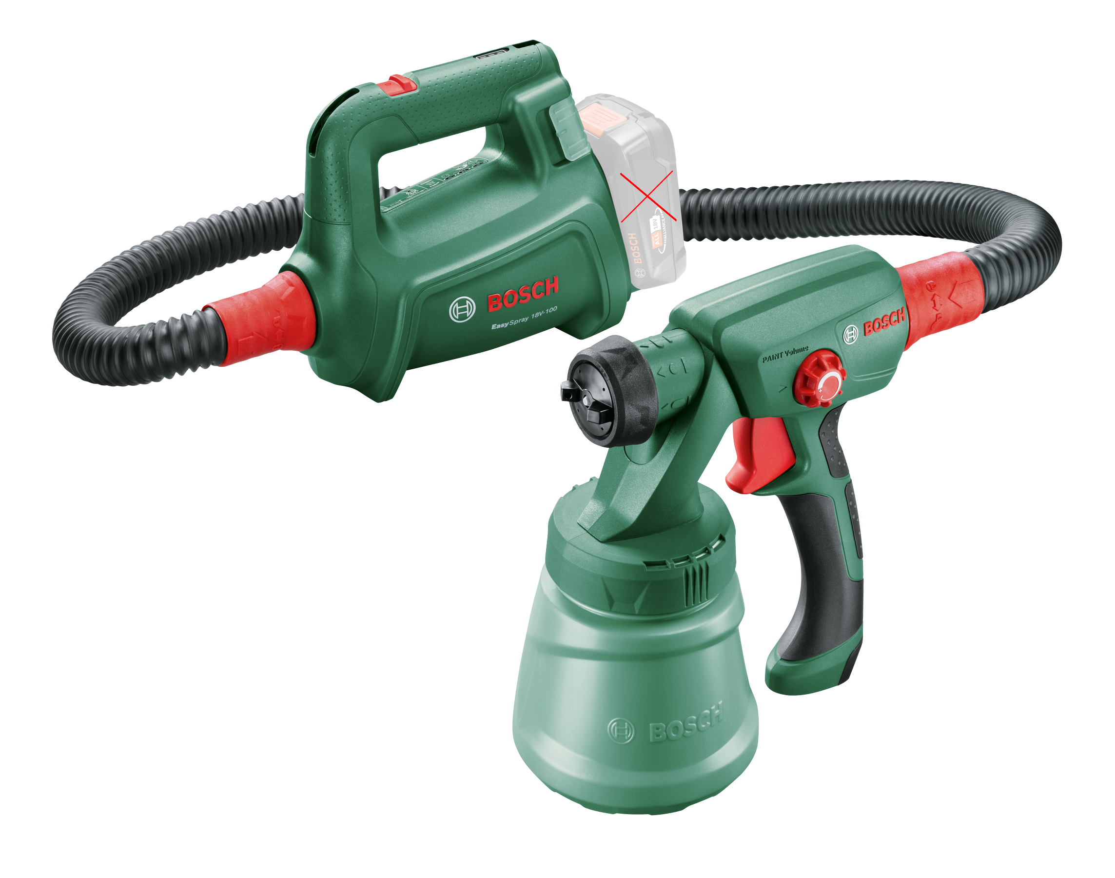 Bosch Sprühpistole EasySpray 18V-100