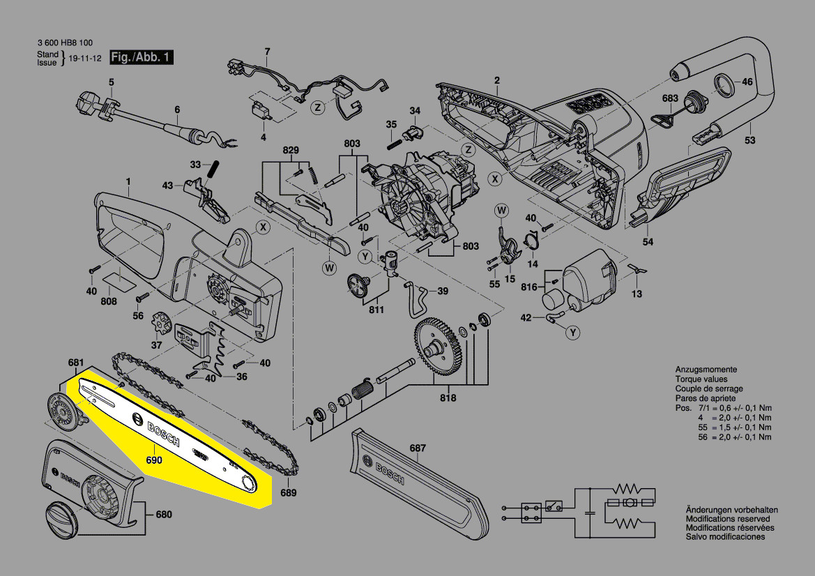 Bosch Ersatzschwert 1600A015H7