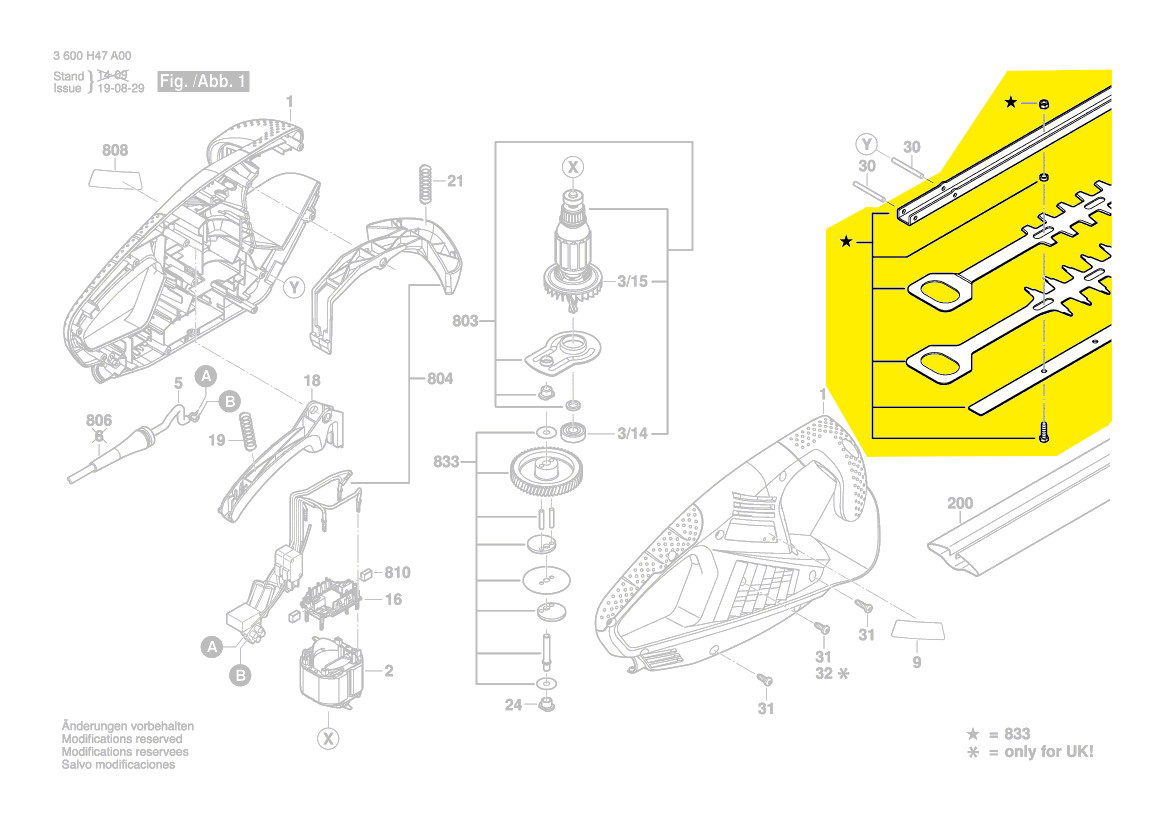 Bosch Ersatzschwert 2609004700
