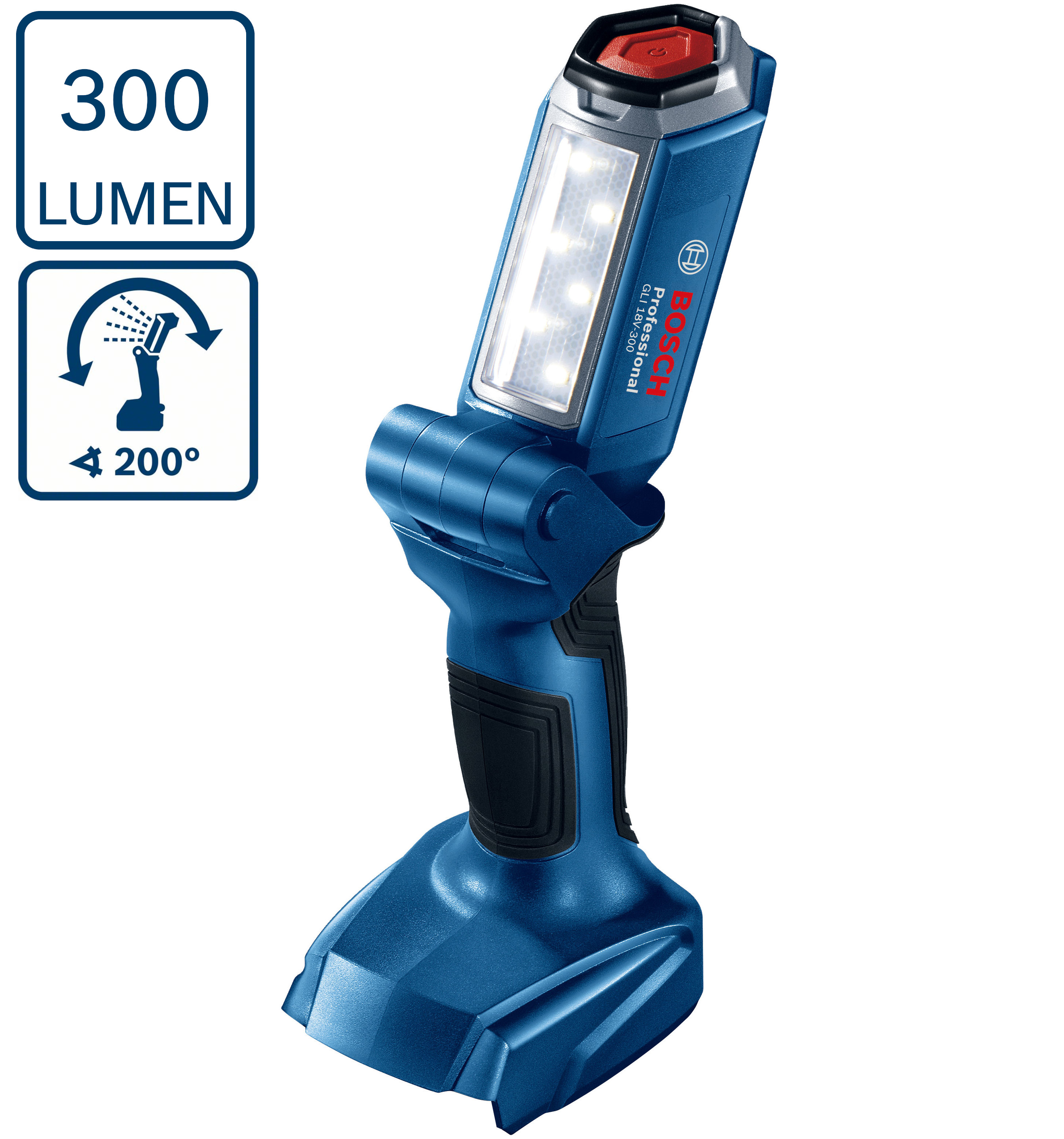 Bosch Akkulampe GLI 18V-300 Professional